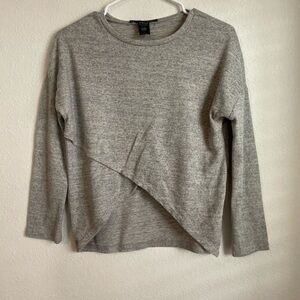 Rebel Sugar Gray Asymmetrical top size S